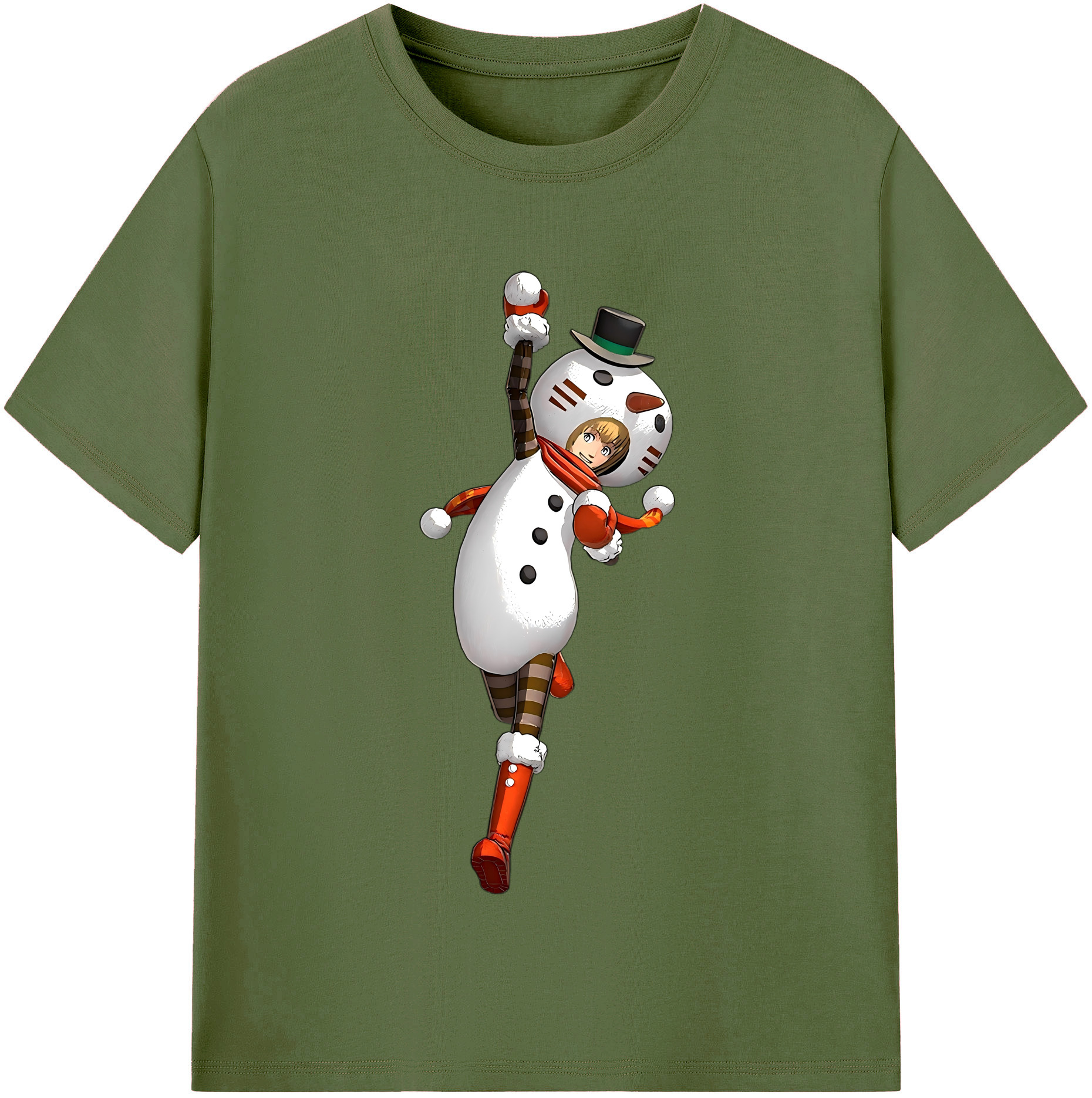 （画像用） 進撃の巨人 アルミン·アルレルト Attack on Titan Armin Arlert 綿100％半袖Tシャツ（フロントプリント）